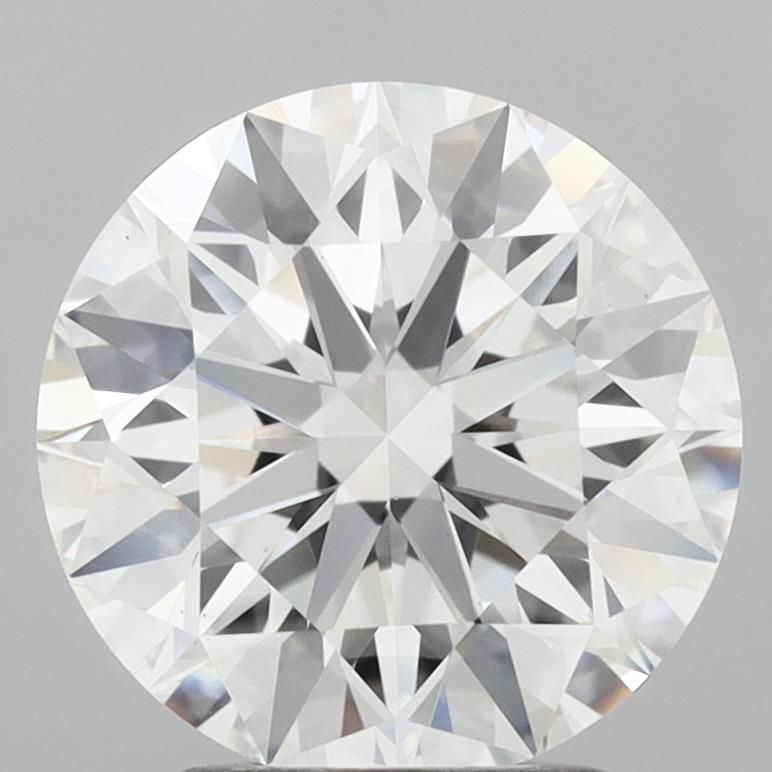2.60 ct. round Lab Grown Diamond front image