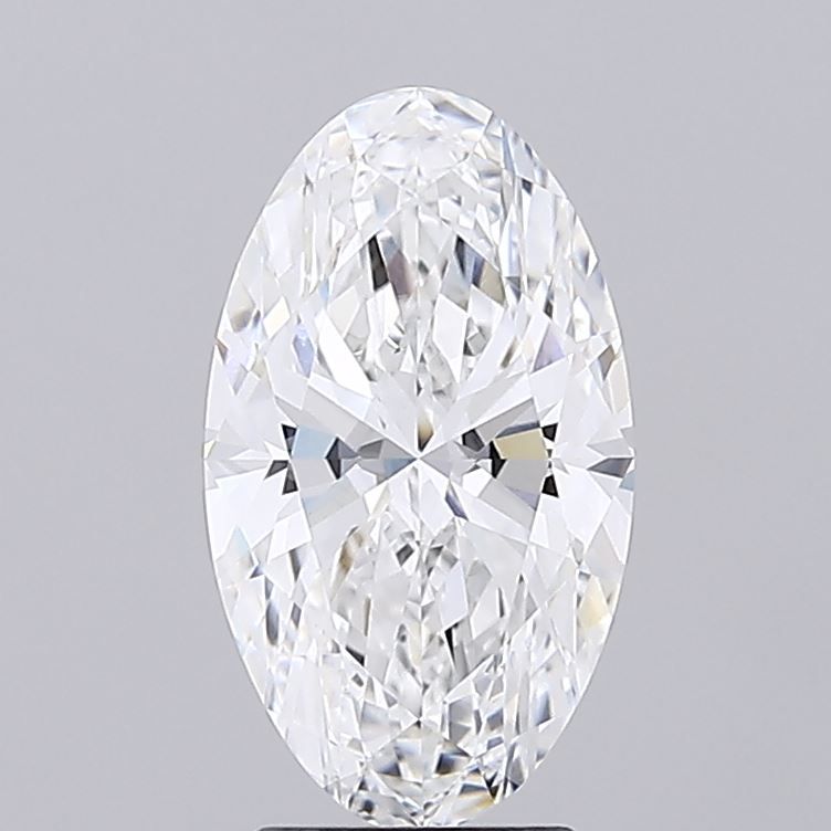 2.96 ct. oval Lab Grown Diamond front image