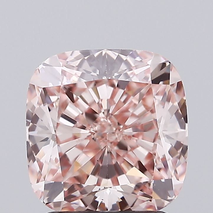 2.02 CT Fancy Intense Pink CUSHION MODIFIED