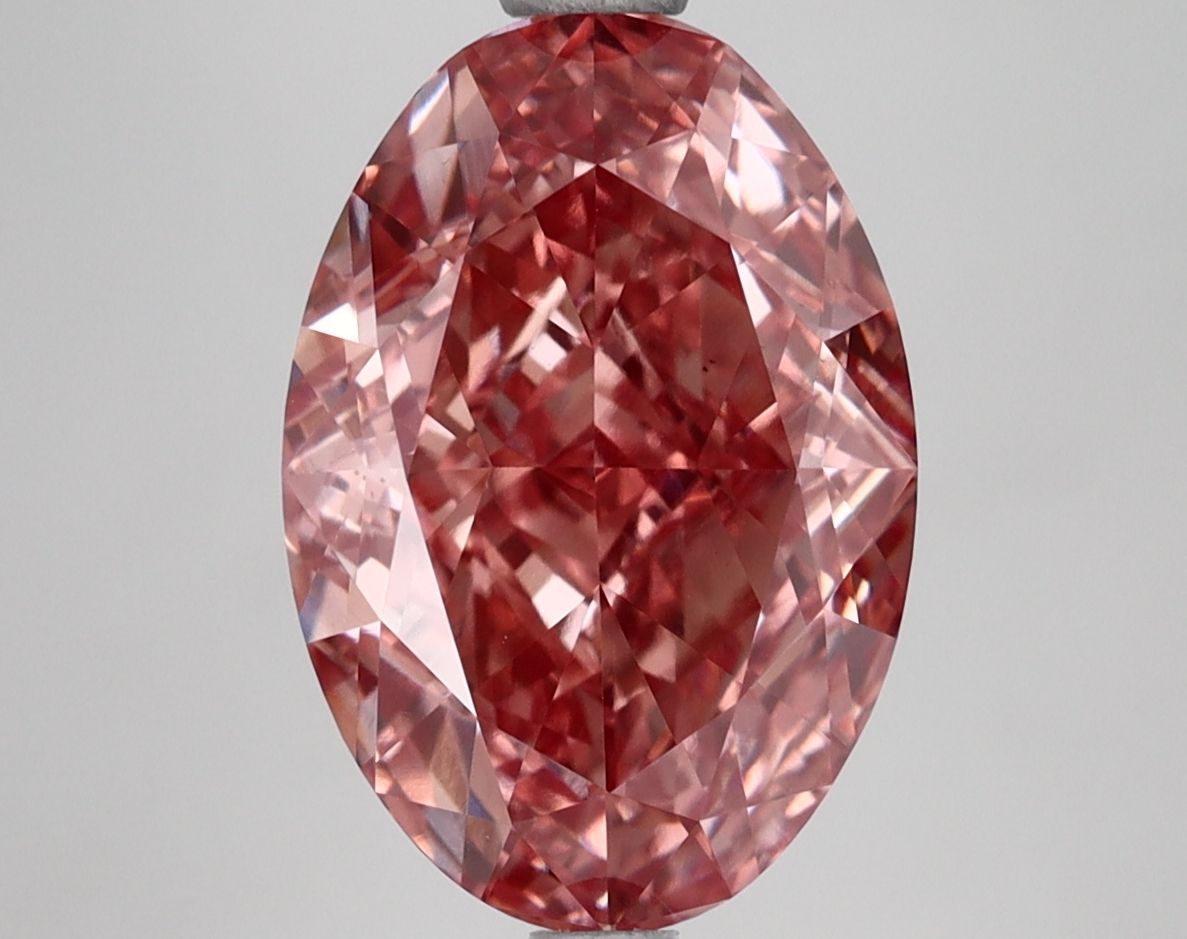 4.58 ct. oval Lab Grown Diamond front image