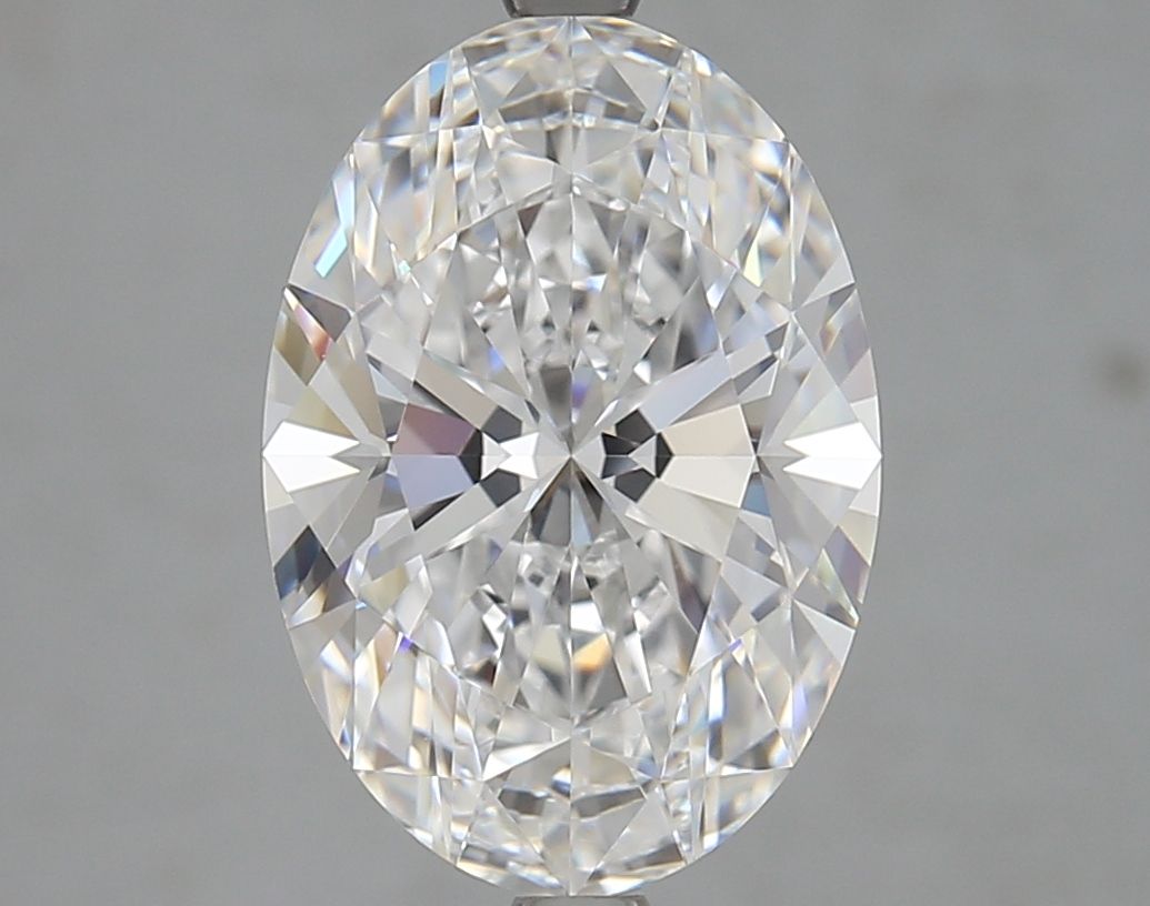 4.18 ct. oval Lab Grown Diamond front image