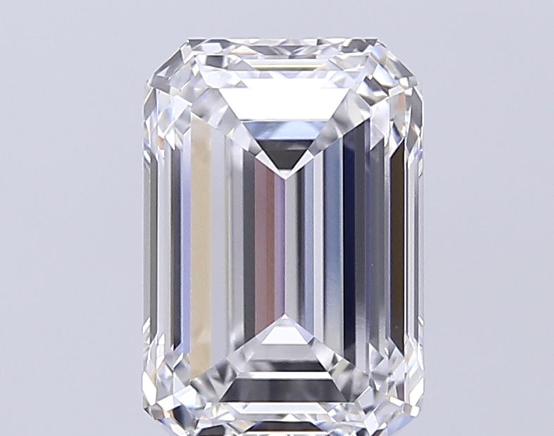 3.99 ct. emerald Lab Grown Diamond front image