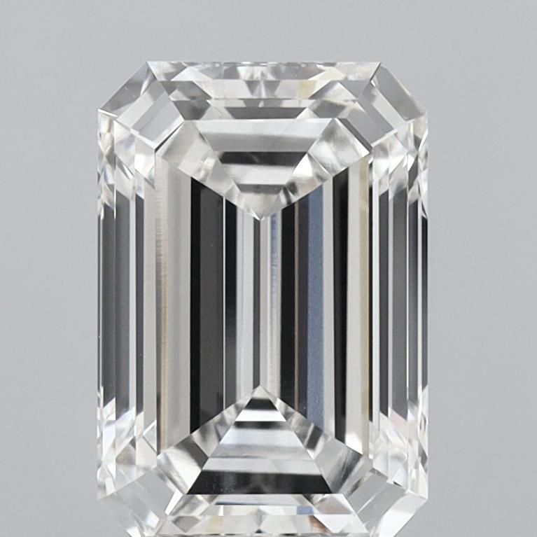 2.58 ct. emerald Lab Grown Diamond front image