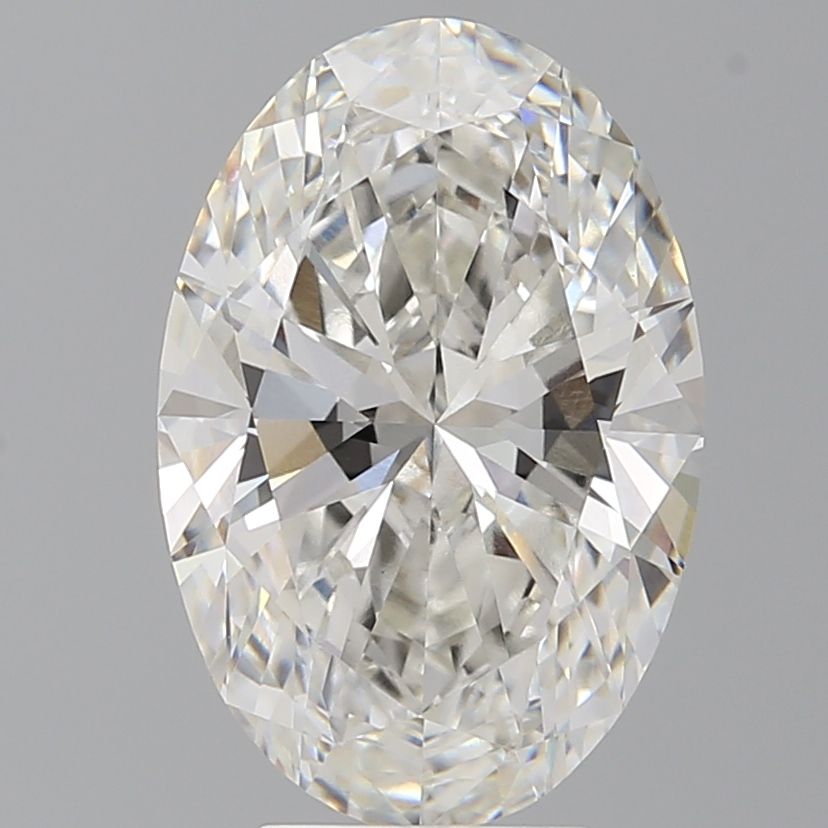 5.09 ct. oval Lab Grown Diamond front image