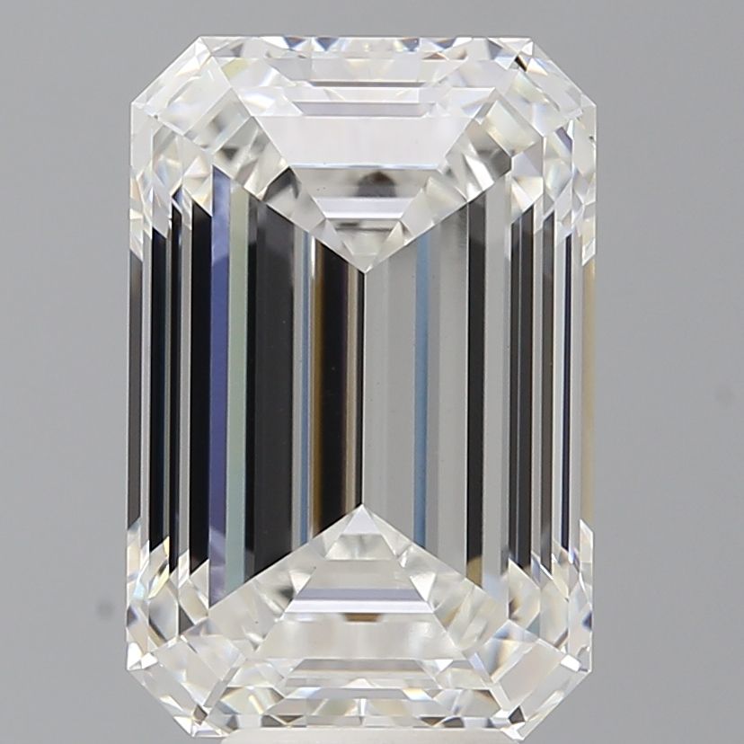 7.58 ct. emerald Lab Grown Diamond front image