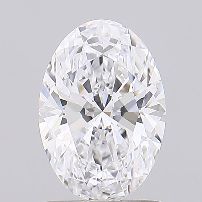 1.23 ct. oval Lab Grown Diamond front image