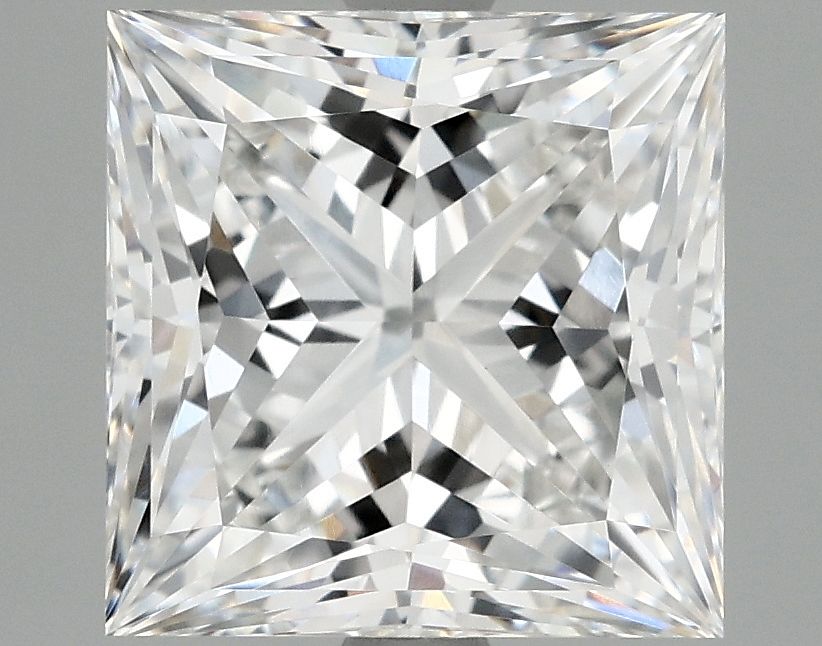 2.90 ct. princess Lab Grown Diamond front image