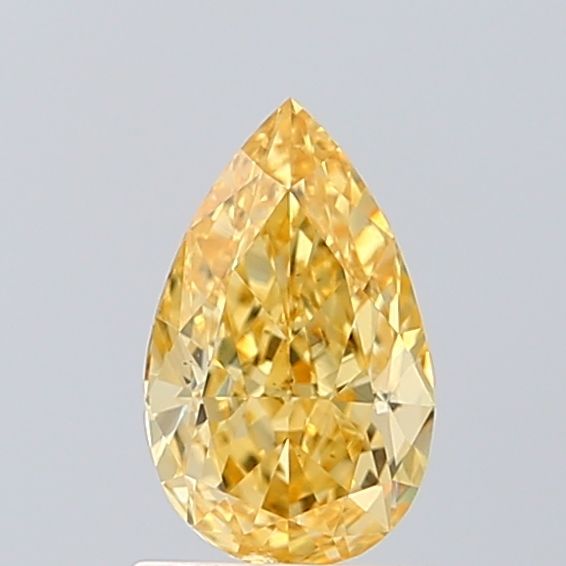 1.01 CT Fancy Intense Yellow PEAR
