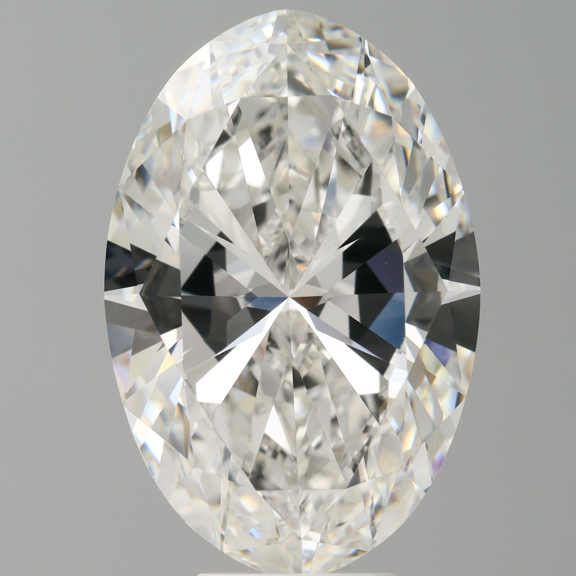 8.02 ct. oval Lab Grown Diamond front image