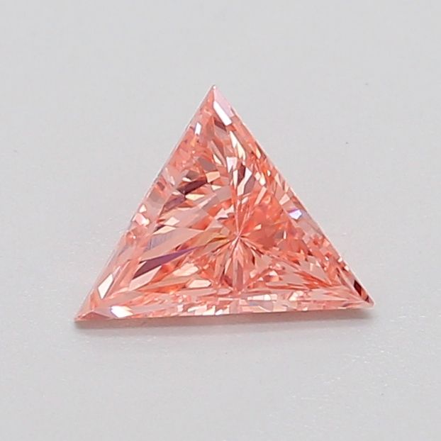 0.39 CT Fancy Vivid Pink TRIANGULAR