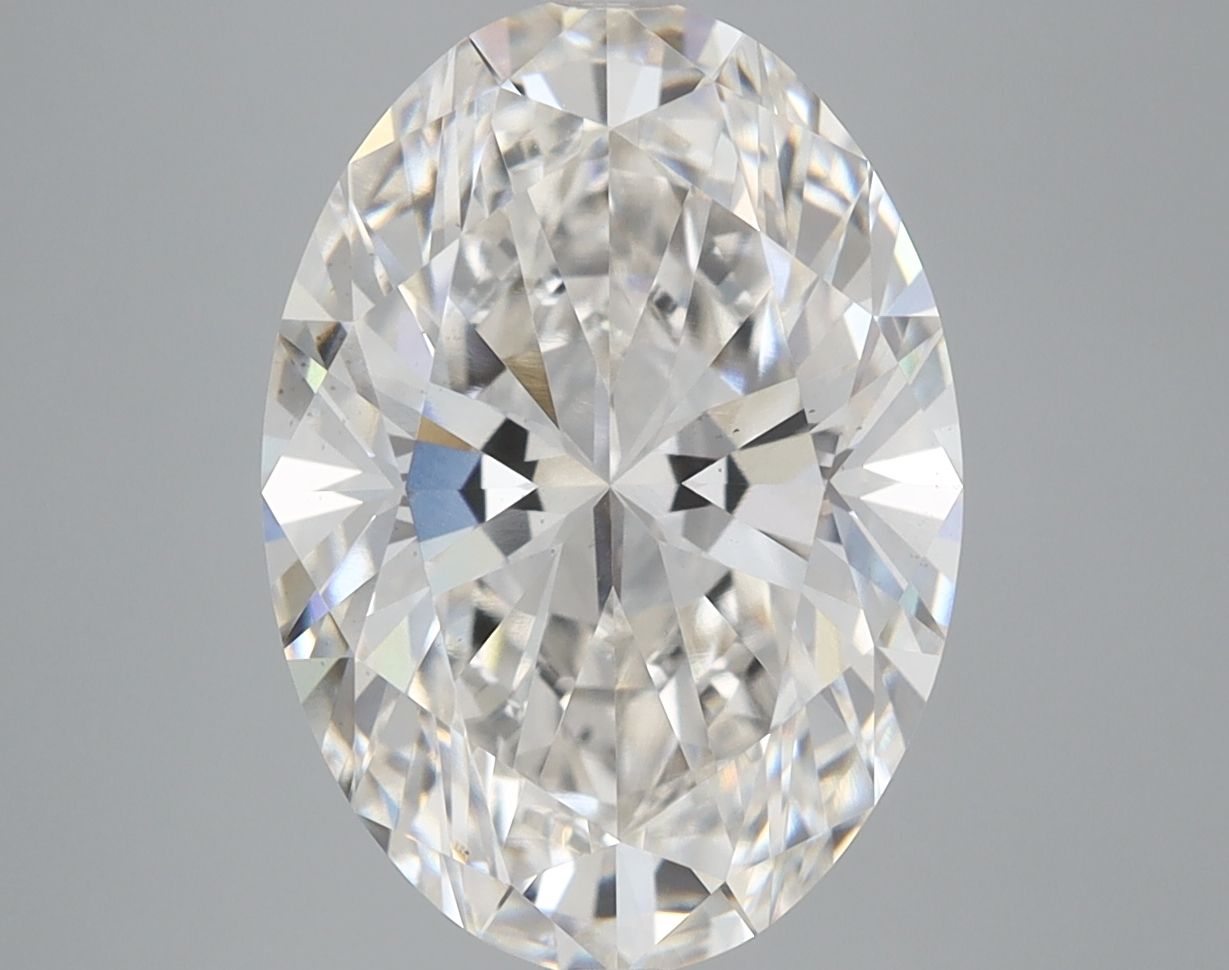 5.18 ct. oval Lab Grown Diamond front image
