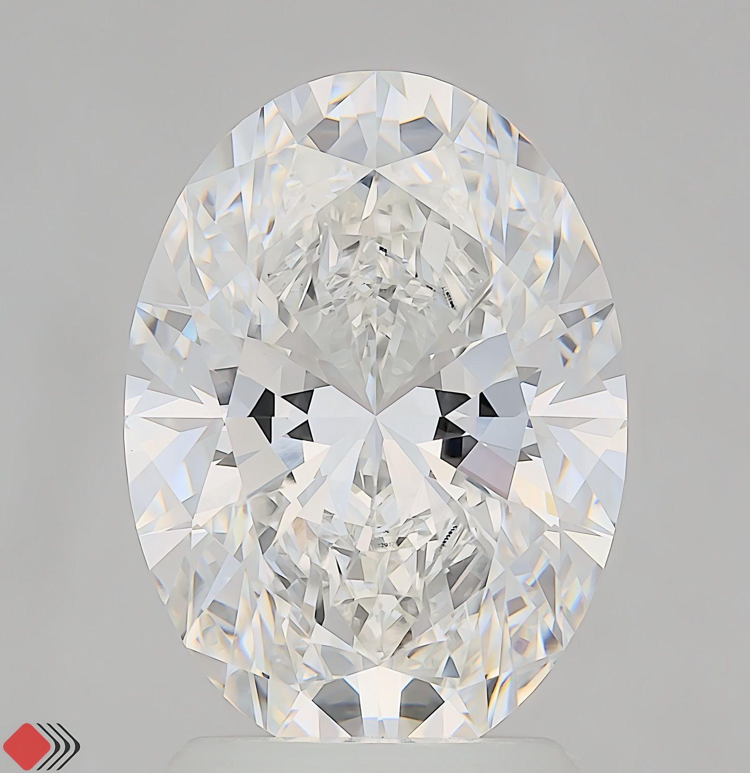 2.53 ct. oval Lab Grown Diamond front image