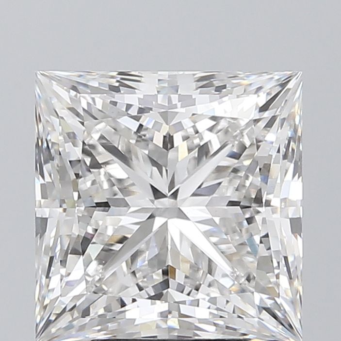 6.05 ct. princess Lab Grown Diamond front image
