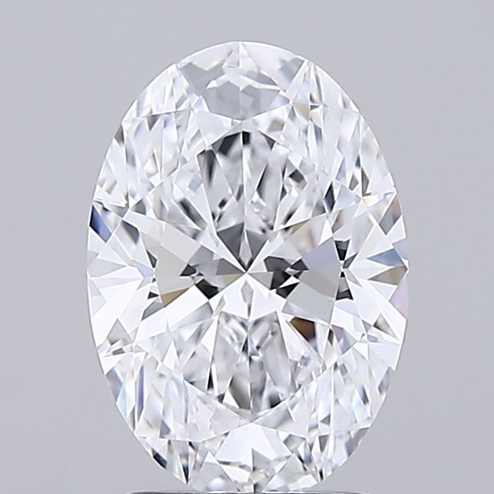 2.04 ct. oval Lab Grown Diamond front image