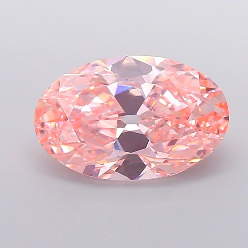 4.19 ct. oval Lab Grown Diamond front image
