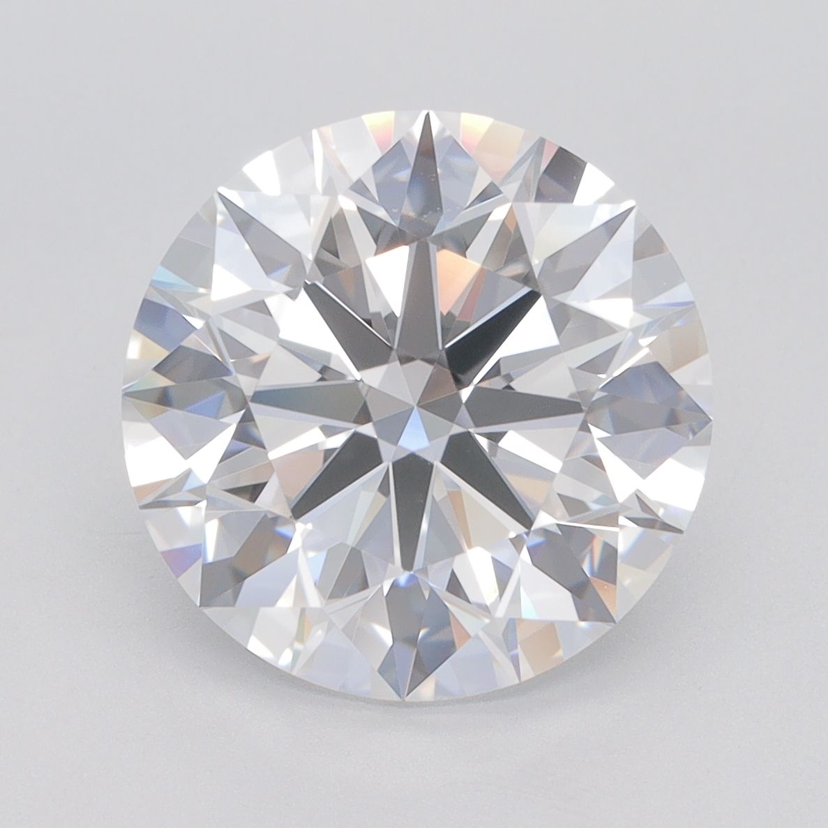 5.28 ct. round Lab Grown Diamond front image