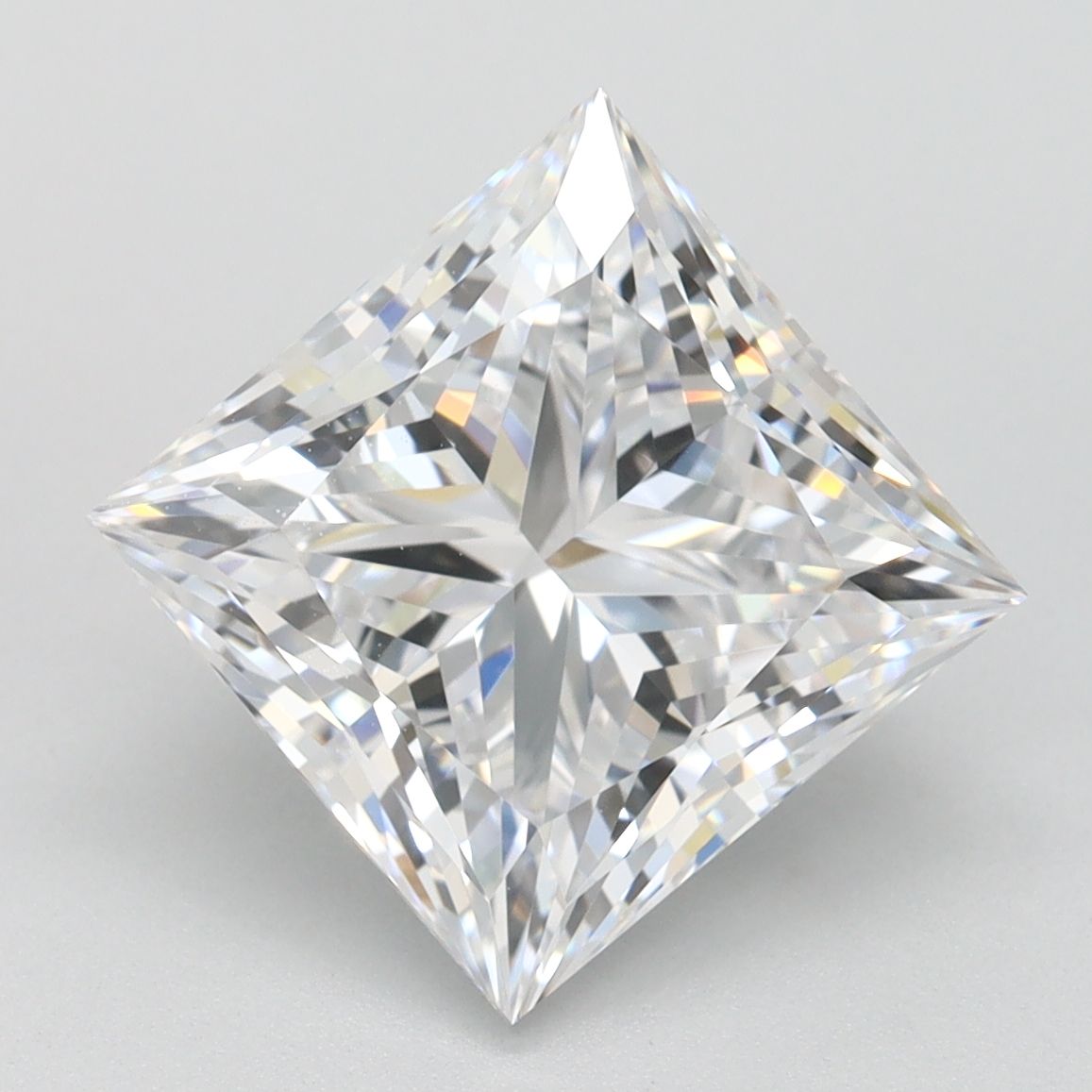 3.71 ct. princess Lab Grown Diamond front image