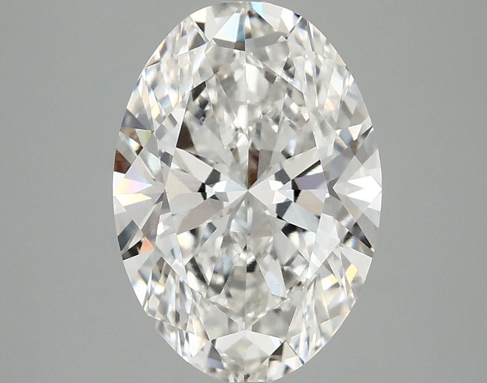 3.05 ct. oval Lab Grown Diamond front image