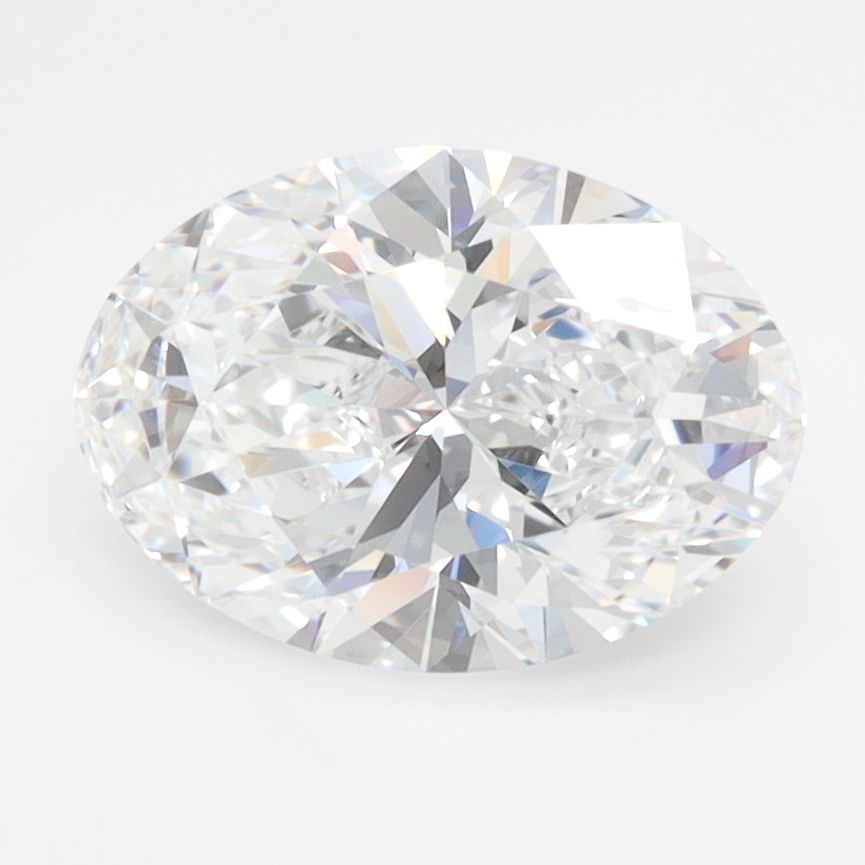 2.10 ct. oval Lab Grown Diamond front image