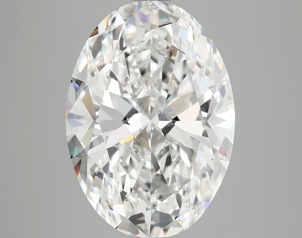 5.04 ct. oval Lab Grown Diamond front image