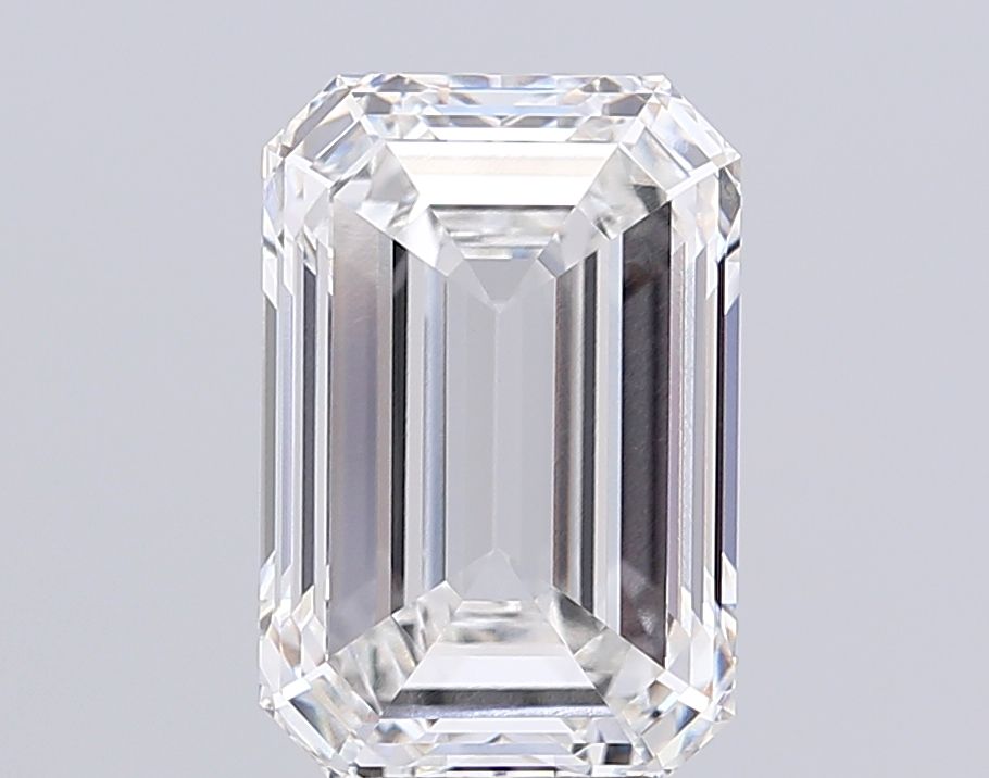 7.02 ct. emerald Lab Grown Diamond front image