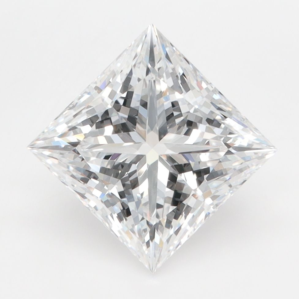 3.10 ct. princess Lab Grown Diamond front image