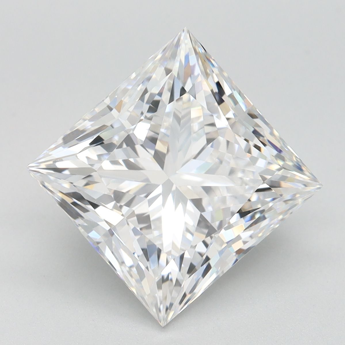 4.17 ct. princess Lab Grown Diamond front image