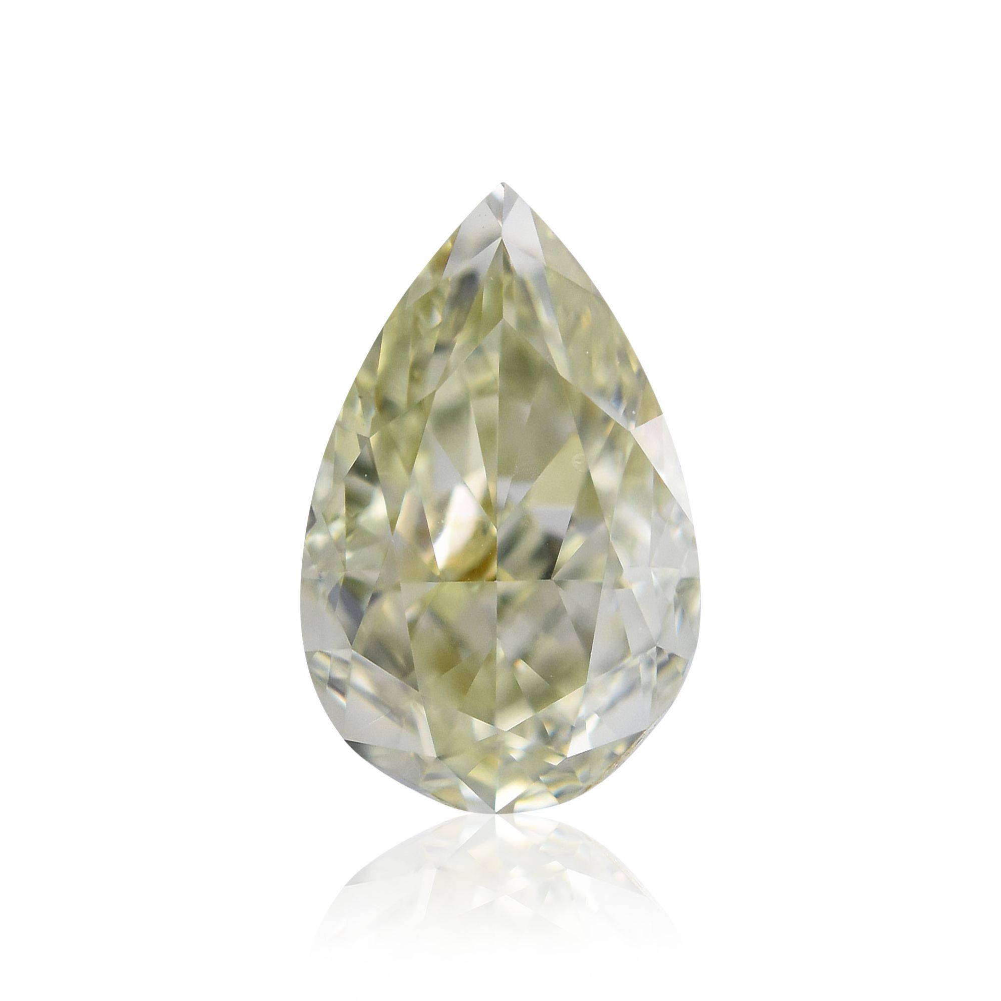 Diament 1.02 ct Fancy Grayish Greenish Yellow/VS2