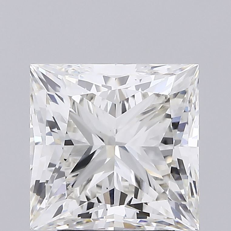 3.90 ct. princess Lab Grown Diamond front image