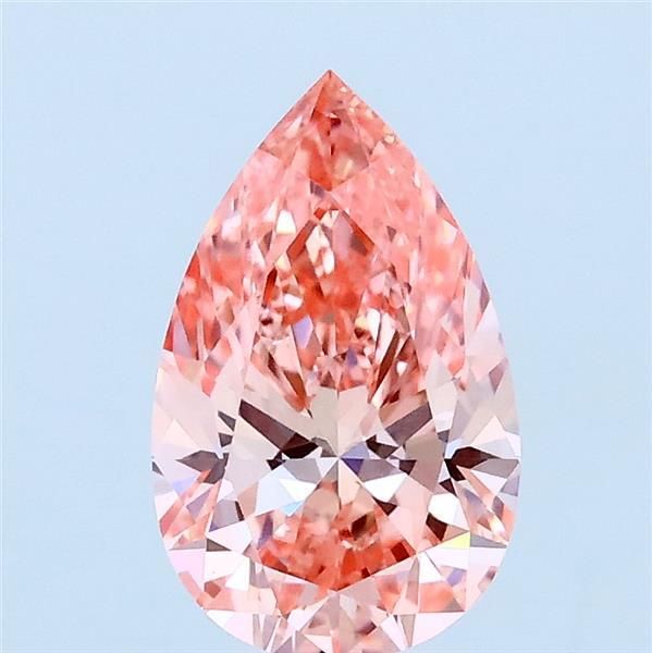 1.18 CT Fancy Vivid Pink PEAR