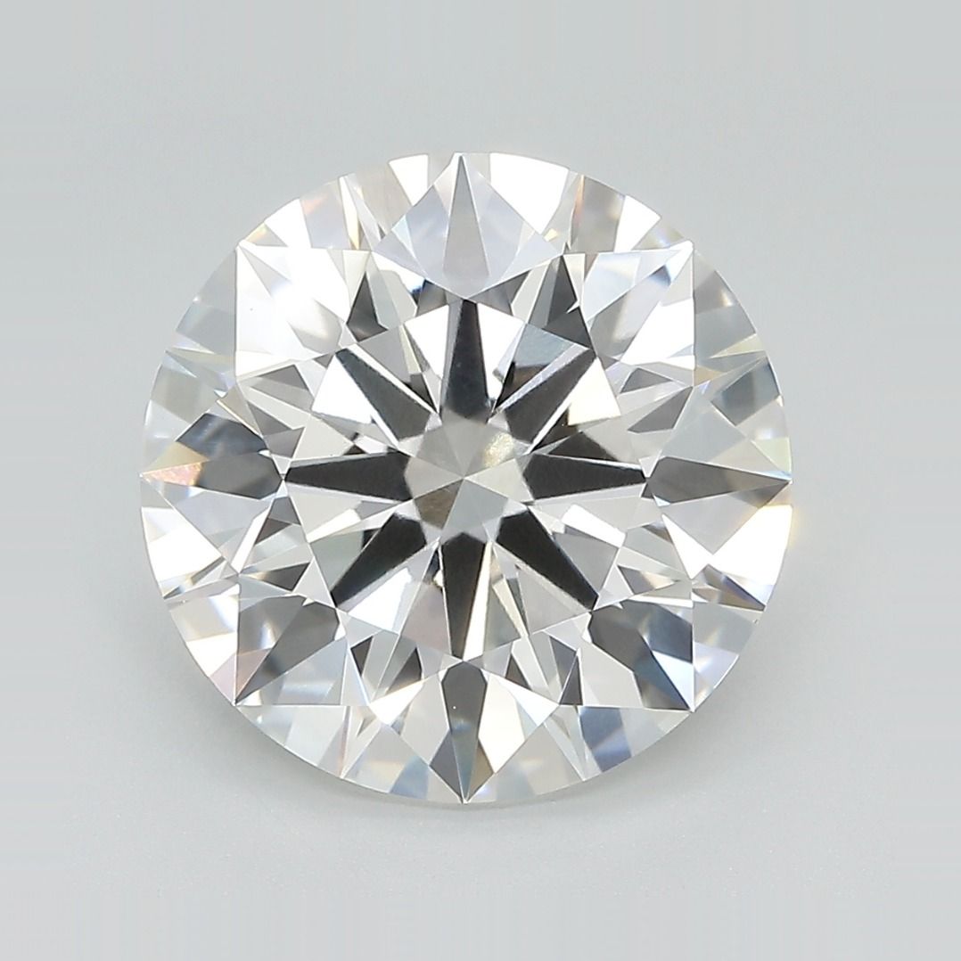 6.38 ct. round Lab Grown Diamond front image