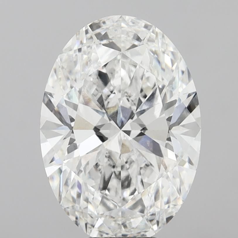 8.03 ct. oval Lab Grown Diamond front image