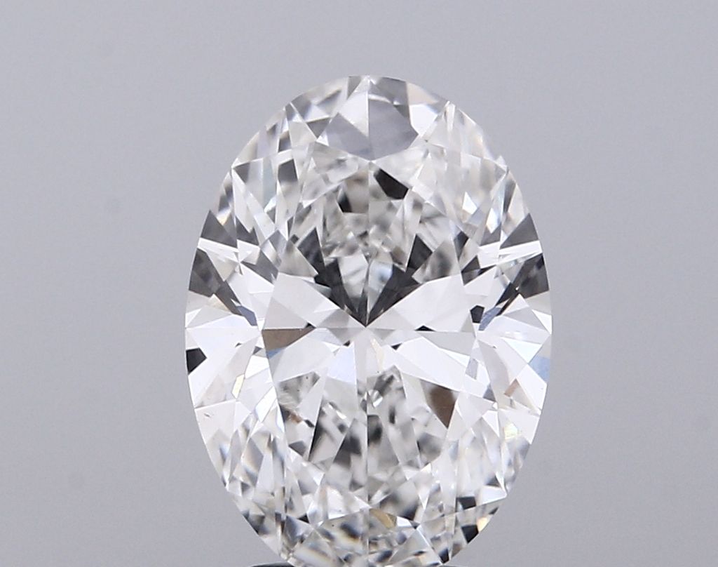 3.08 ct. oval Lab Grown Diamond front image