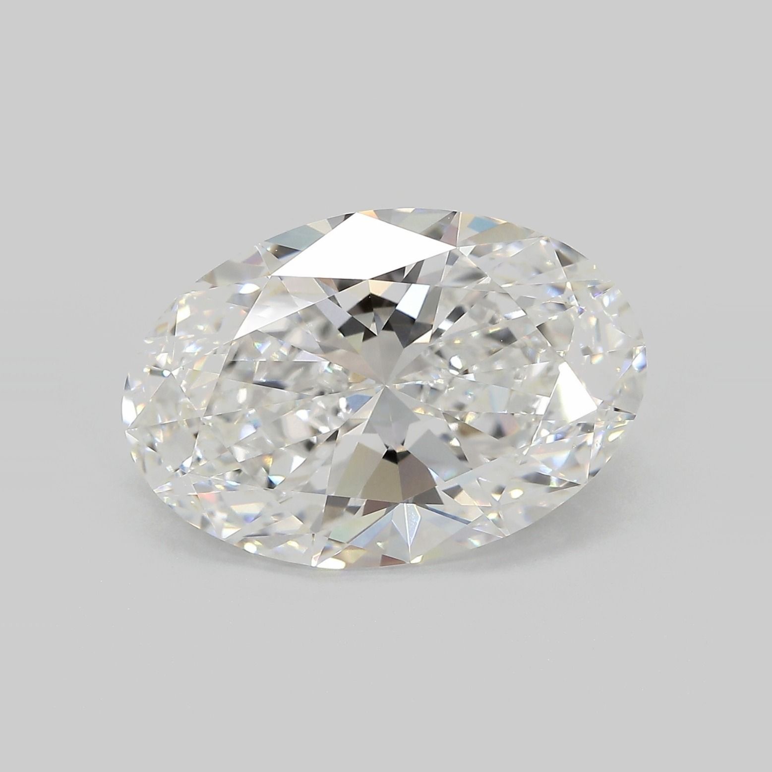 3.88 ct. oval Lab Grown Diamond front image