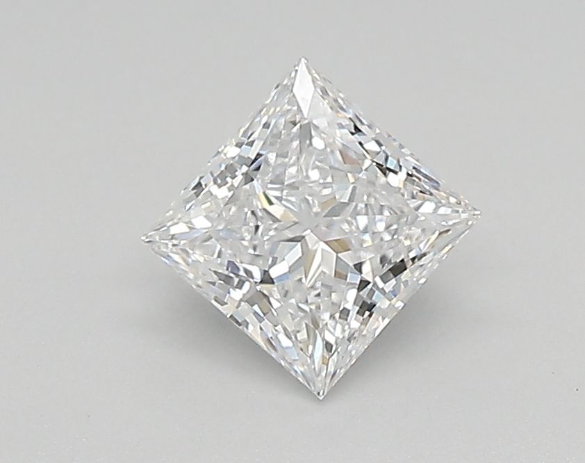 0.67 ct lab-grown Princess Diamond