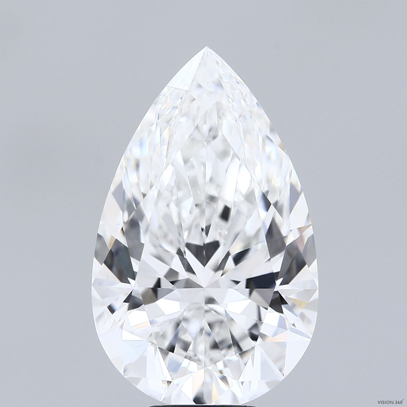 8.01 ct. pear Lab Grown Diamond front image