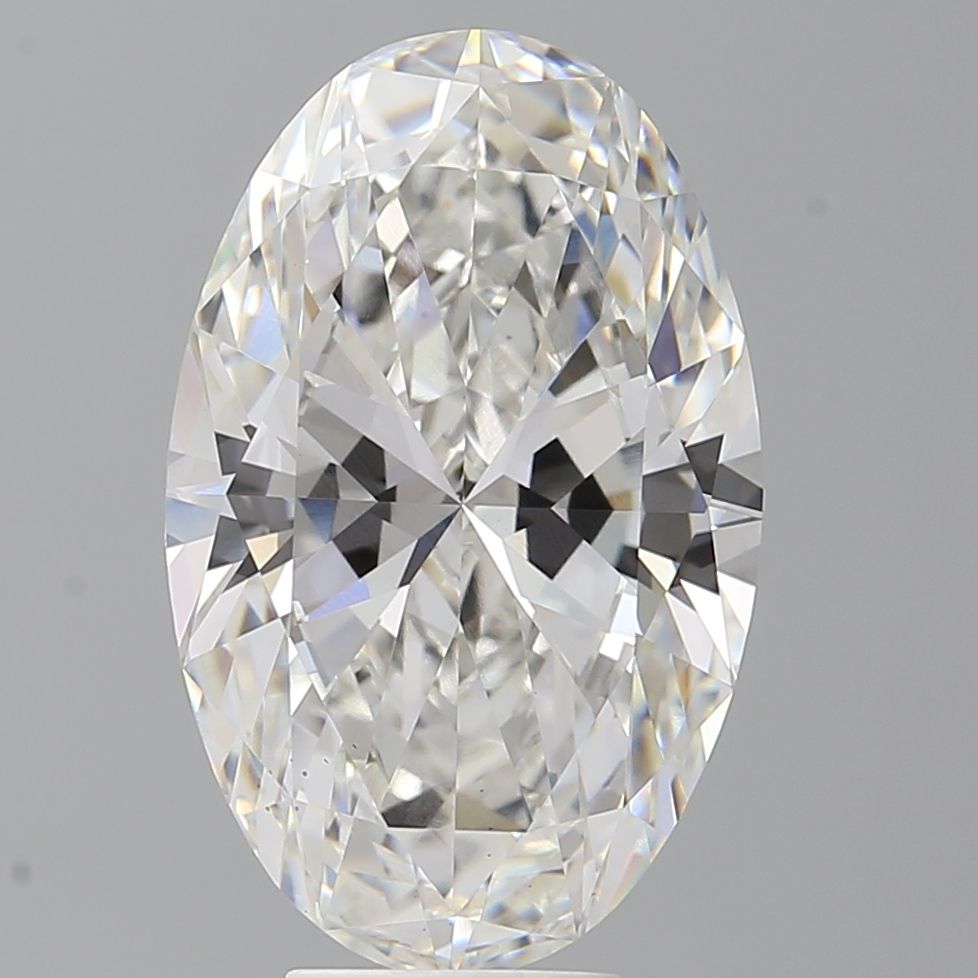 7.05 ct. oval Lab Grown Diamond front image