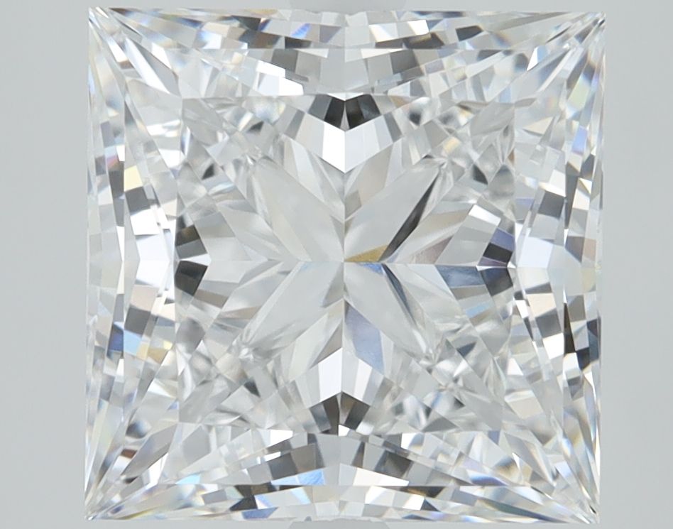 6.20 ct. princess Lab Grown Diamond front image