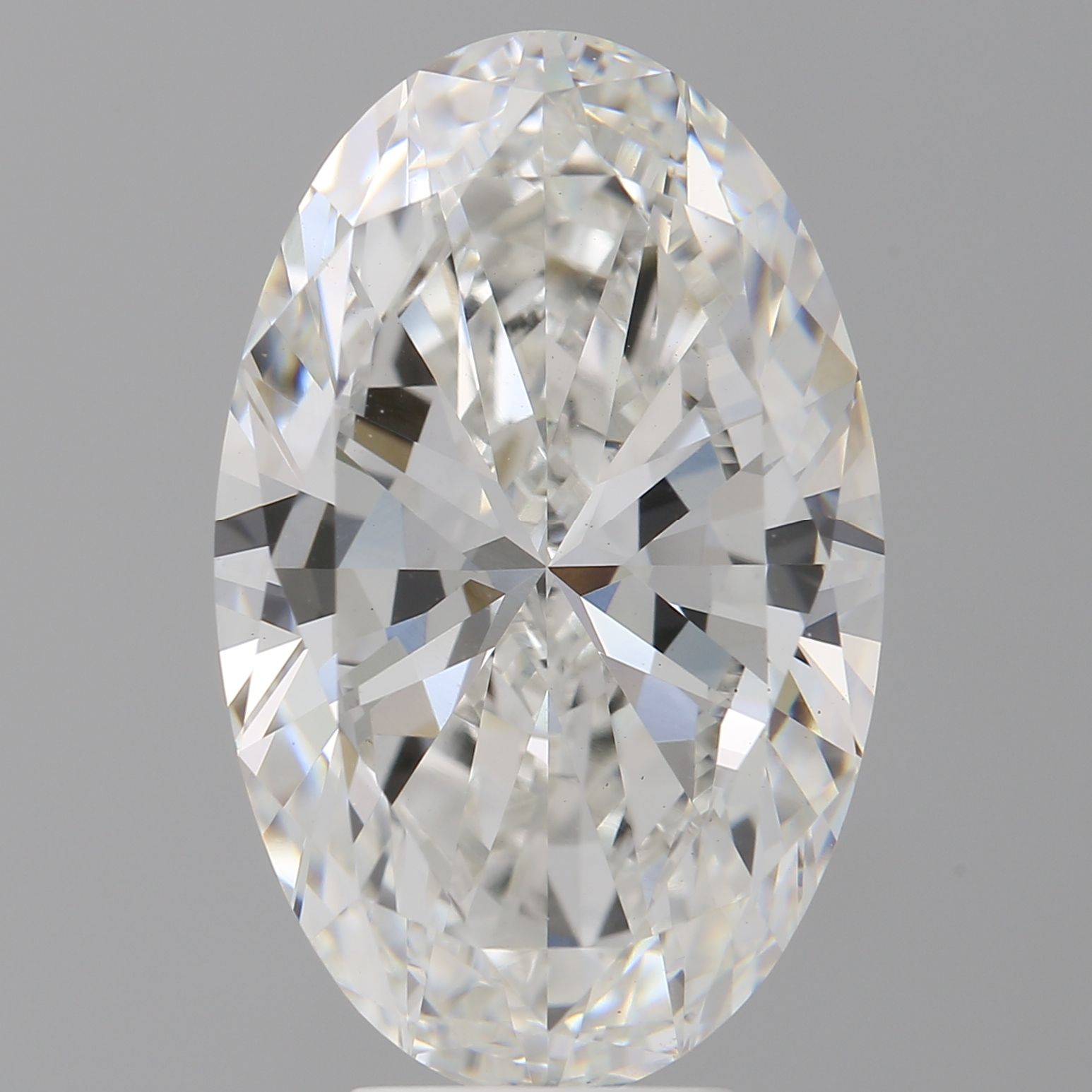 7.00 ct. oval Lab Grown Diamond front image
