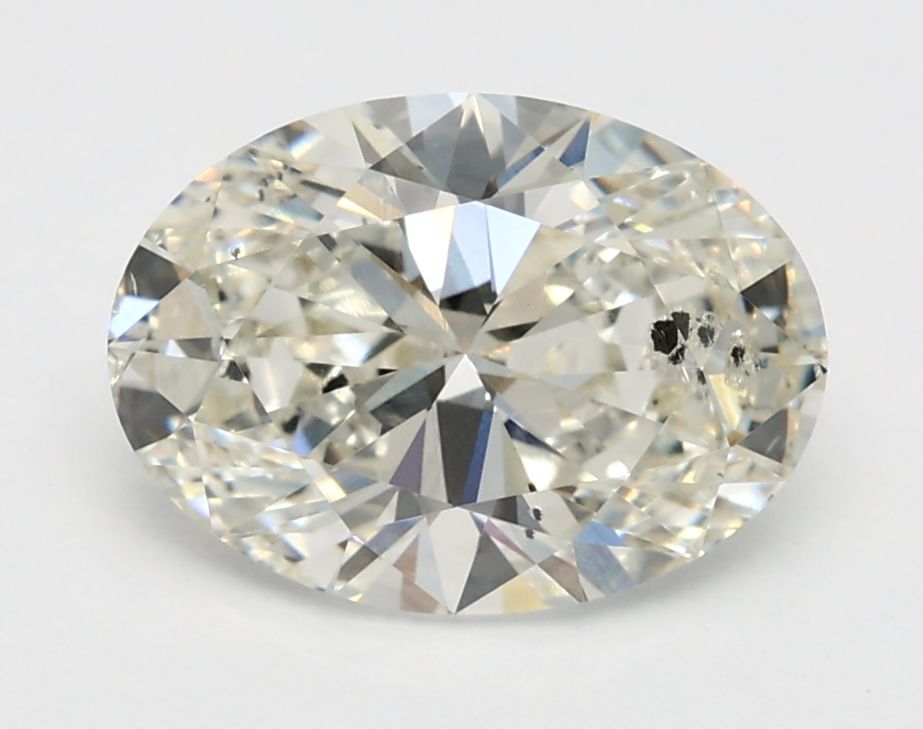 1.71 ct. oval Lab Grown Diamond front image