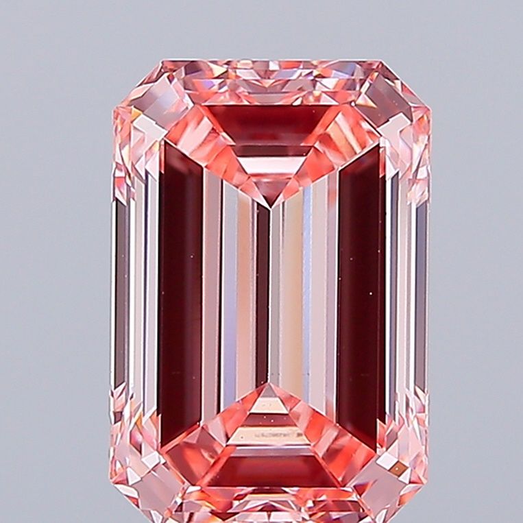 4.02 ct. emerald Lab Grown Diamond front image
