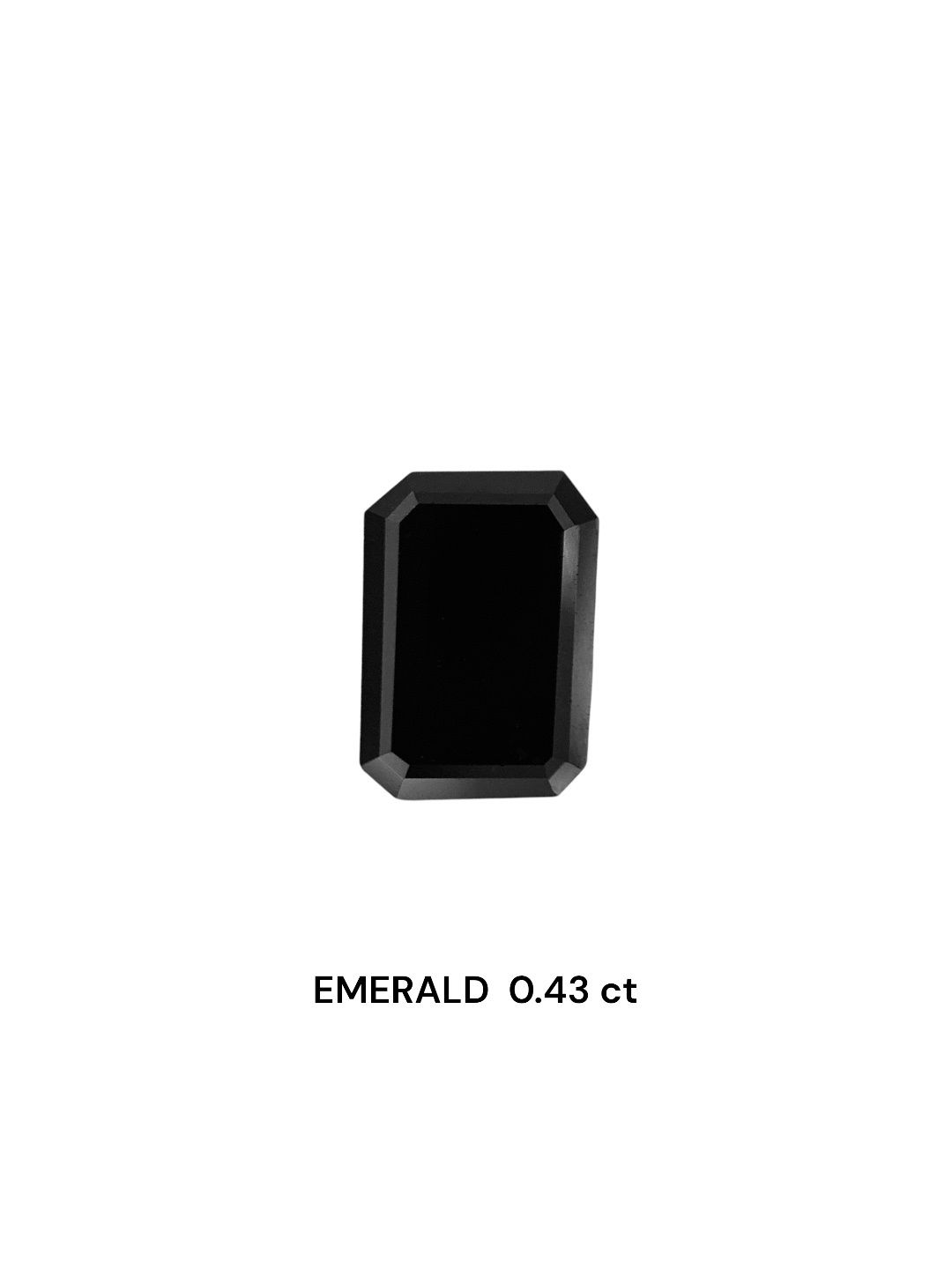 Diament 0.43 ct Fancy Black/VVS2