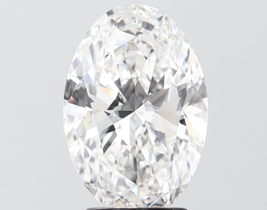 3.30 ct. oval Lab Grown Diamond front image