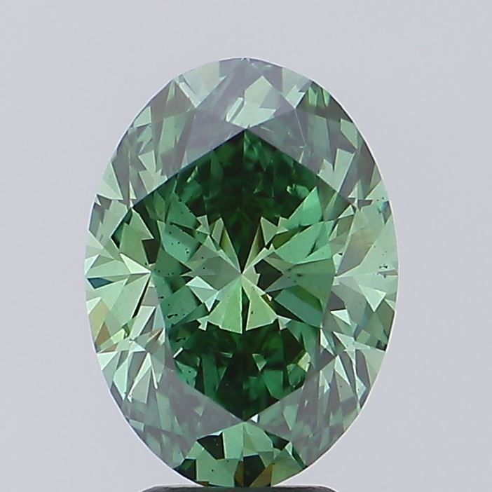 3.06 ct. oval Lab Grown Diamond front image