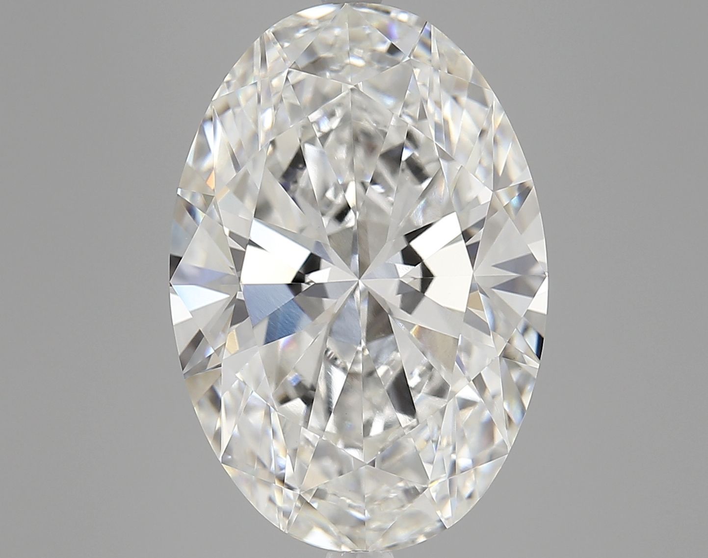 9.09 ct. oval Lab Grown Diamond front image