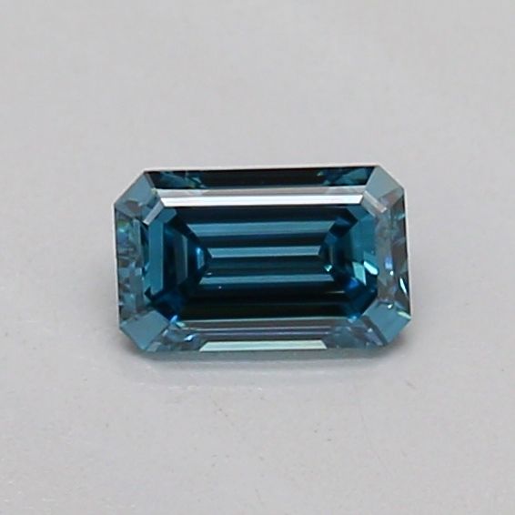 0.18 CT Fancy Vivid Blue EMERALD
