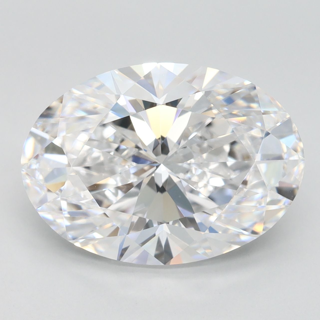 5.03 ct. oval Lab Grown Diamond front image