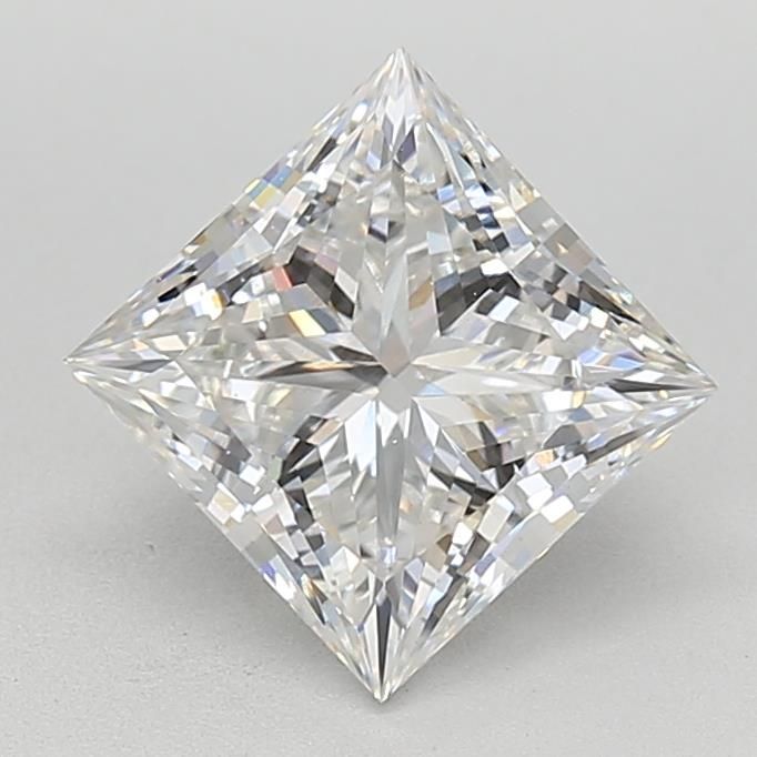 2.52 ct. princess Lab Grown Diamond front image