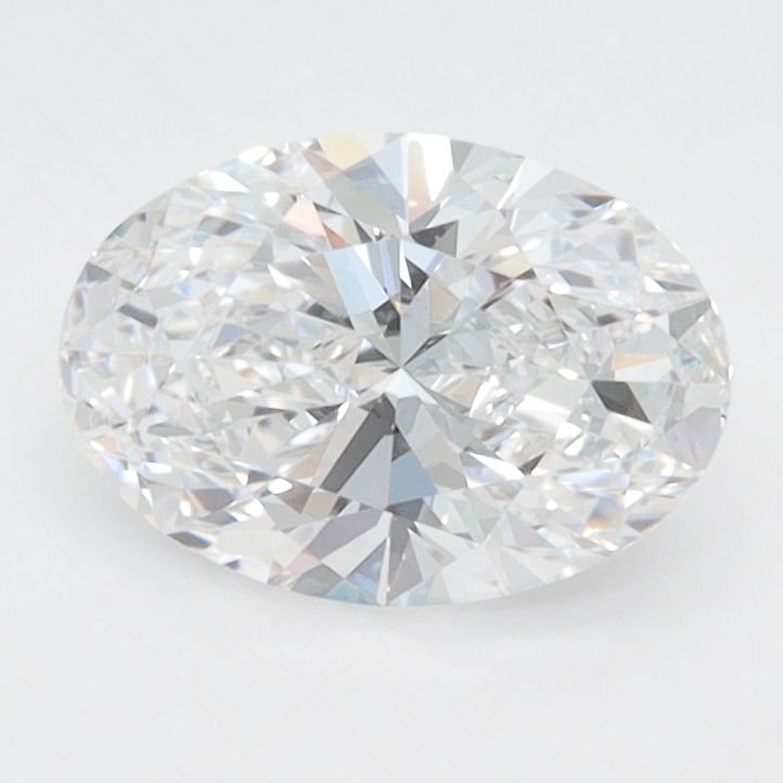 1.24 ct. oval Lab Grown Diamond front image