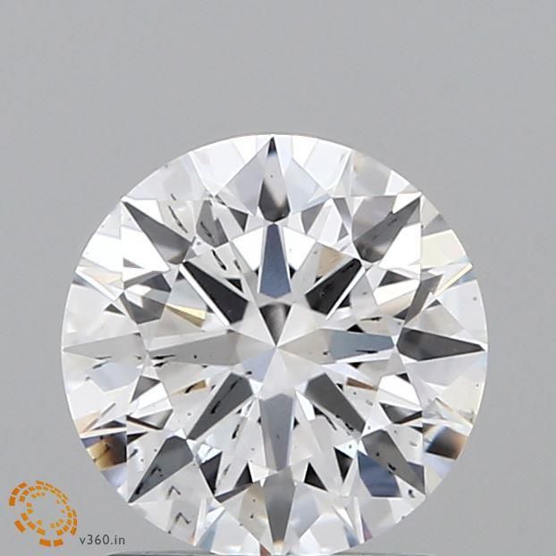 1.56 ct. round Lab Grown Diamond front image